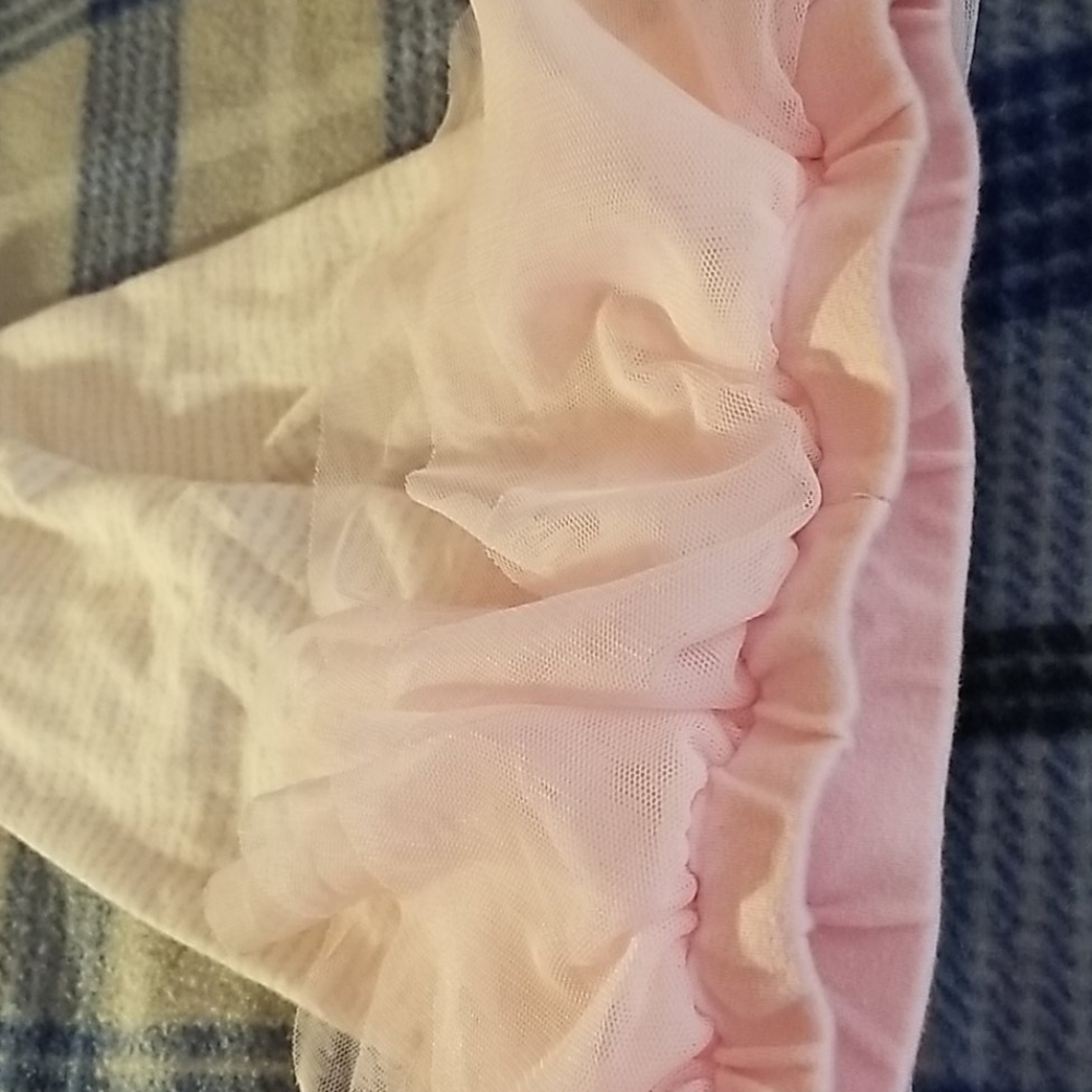 Little girls pant with tutu